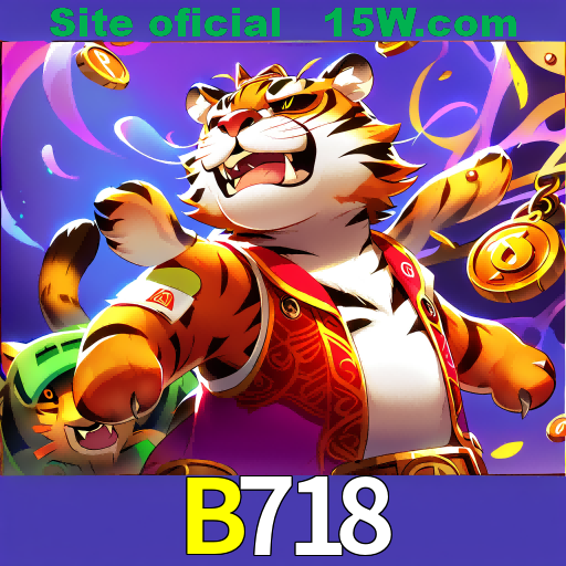 Imagem promocional da B718 mostrando a plataforma e suas vantagens